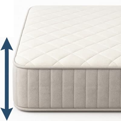 Customize mattress thickness